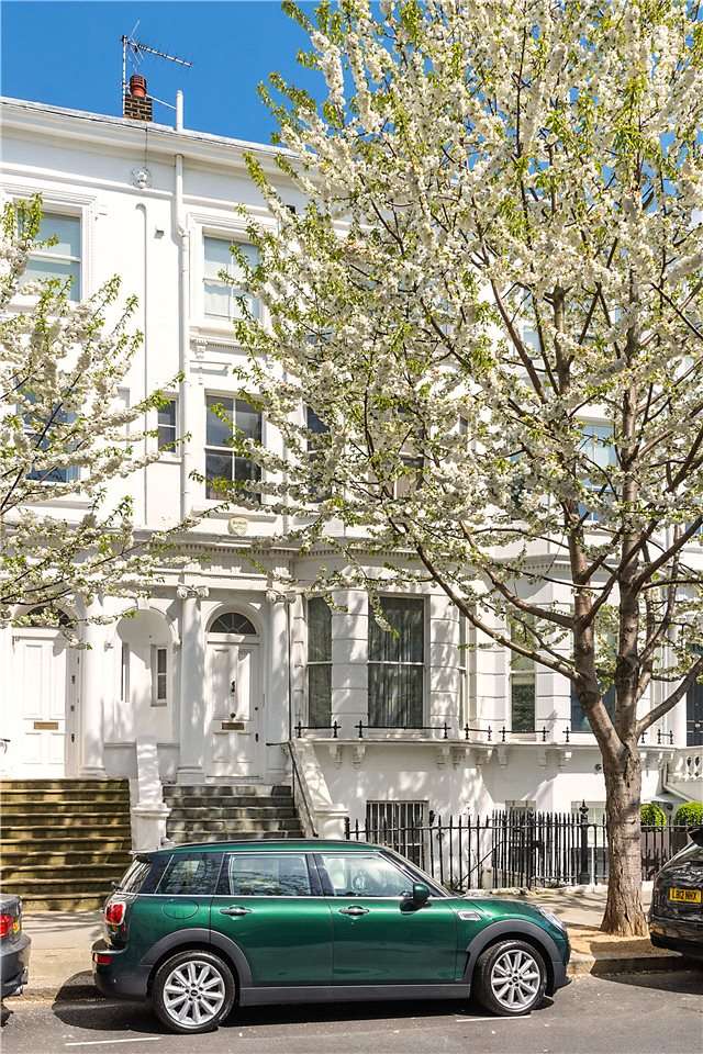 5 bedroom terraced house for sale, Brunswick Gardens, London, W8 4AJ