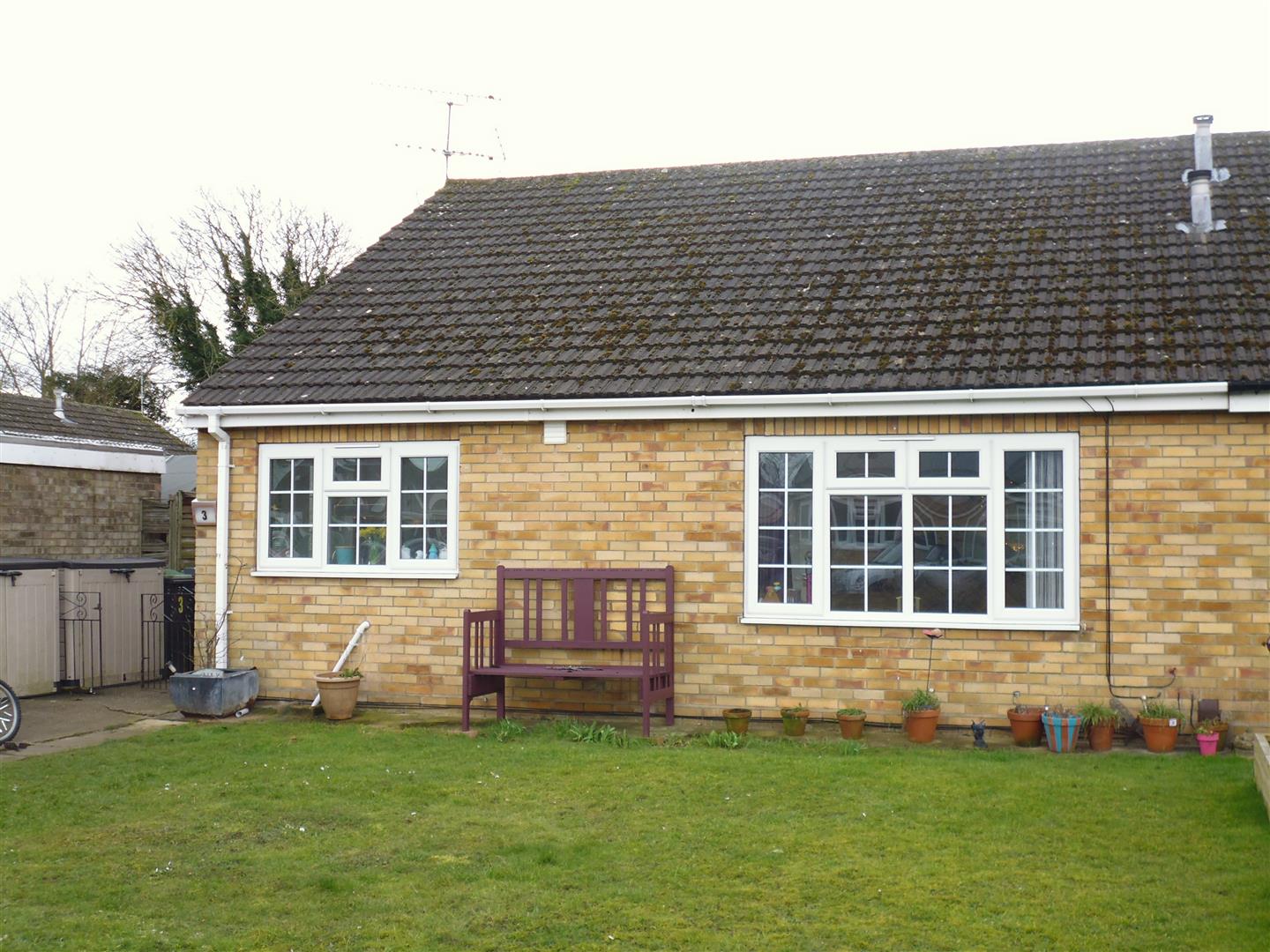 3 bedroom semidetached bungalow for sale, Marina Close, Waddington