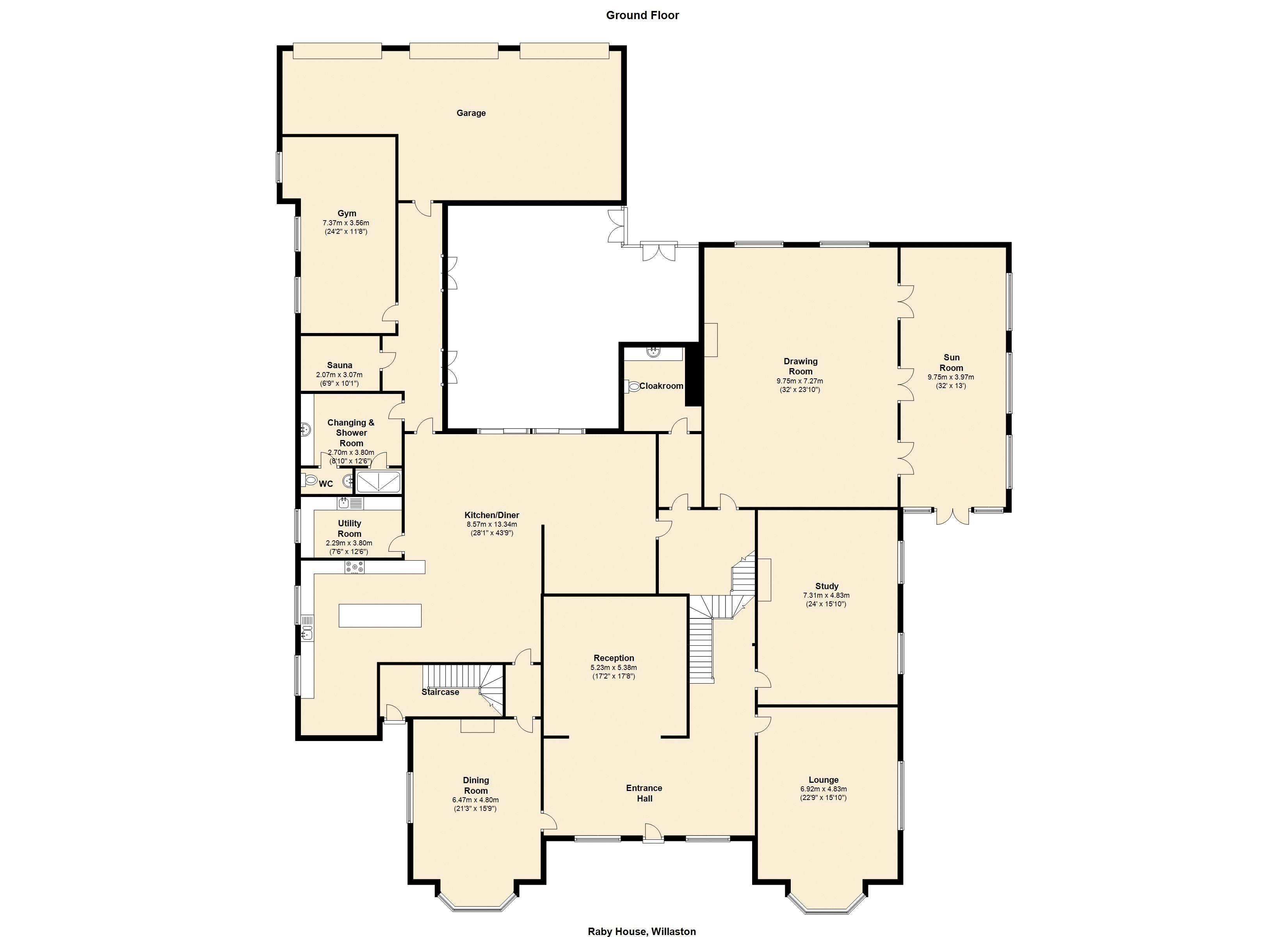 8 bedroom detached house for sale, Benty Heath Lane, Willaston, Wirral CH, Neston, CH64 1SB